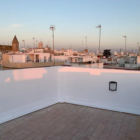 Atico Terraza Centro Ascensor Playa De La Caleta Appartamento
