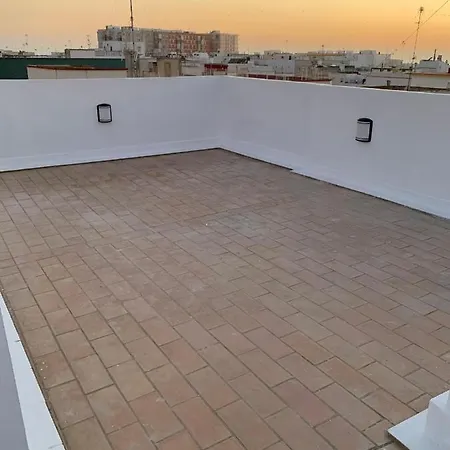 شقة Atico Terraza Centro Ascensor Playa De La Caleta *
